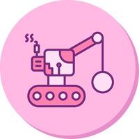 Wrecking Ball Vecto Icon vector