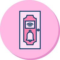 Door Bell Vecto Icon vector