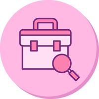 Jobs Search Vecto Icon vector