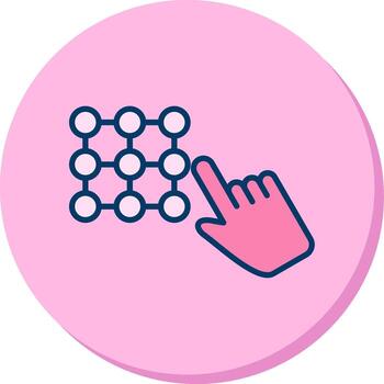 acceso código vecto icono vector