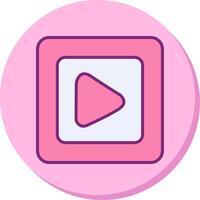 Play Button Vecto Icon vector