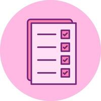Check list Vecto Icon vector