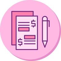 Paid Articles Vecto Icon vector