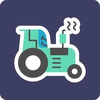 Tractor Vecto Icon vector