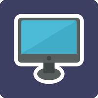 Moniter Screen Vecto Icon vector