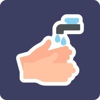 Hand Wash Vecto Icon vector
