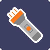 Flashlight Vecto Icon vector