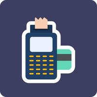 Card Reader Vecto Icon vector