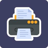 Printer Vecto Icon vector