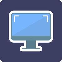 Monitor Vecto Icon vector
