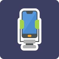 Smartphone Stand Vecto Icon vector