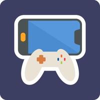 Joystick and Mobile Vecto Icon vector