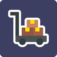 Trolley Vector Icon