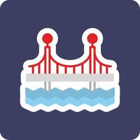 Bridge Vecto Icon vector