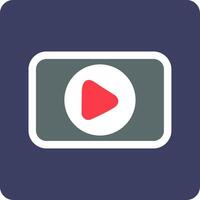 Video Player Vecto Icon vector