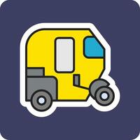 Tuk Tuk Vector Icon