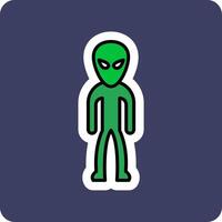 Alien Vector Icon