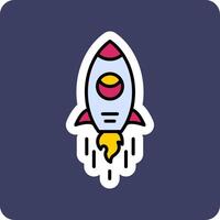 Spaceship Vecto Icon vector