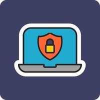 Data Security Vecto Icon vector