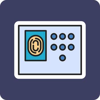 Security System Vecto Icon vector