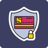 Card Security Vecto Icon vector