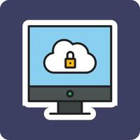 Data Secure Vector Icon