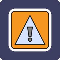 Caution Sign Vector Icon