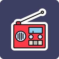 Radio Vecto Icon vector