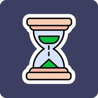 Sand Clock Vector Icon