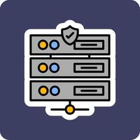 Server Vecto Icon vector