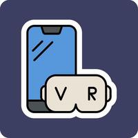 Virtual Reality Vector Icon