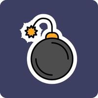 Bomb Vecto Icon vector