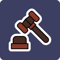 Hammer Vecto Icon vector