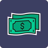 dinero vecto icono vector