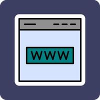 Web Site Vector Icon