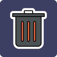 Dustbin Vector Icon