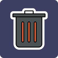 Dustbin Vector Icon