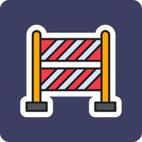 Barrier Vecto Icon vector