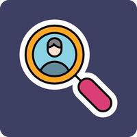 Search people Vecto Icon vector