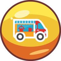 Food Truck Vector Icon