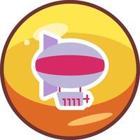 Blimp Vector Icon