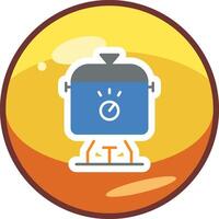 Slow Cooker Vector Icon