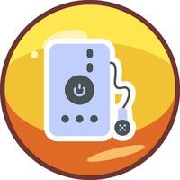 Power Shower Vector Icon