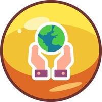 Earth Vecto Icon vector