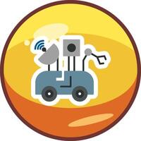 Moon Rover Vector Icon