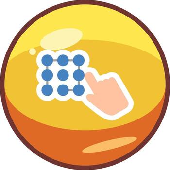 acceso código vecto icono vector