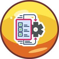 Workflow Vector Icon