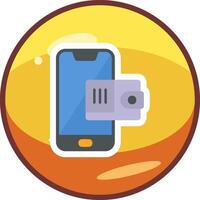 Mobile Wallet Vector Icon