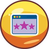 Web Page FeedBack Vector Icon