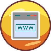 Web Site Vector Icon